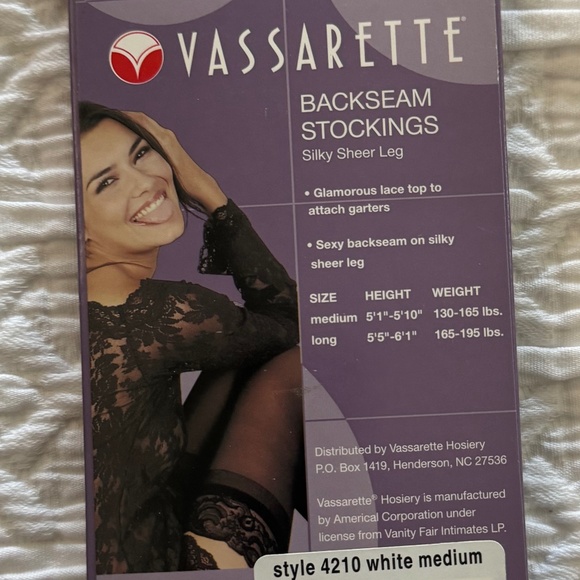 1 LOT of 4 pairs of Lace Top thigh highs, multiple colors, M - Picture 6 of 6